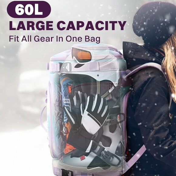 Ski Boot Bag Backpack 60L main image 4